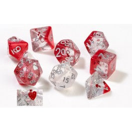 Sirius Dice: Hearts 7 Die Set