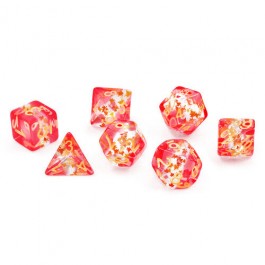 Sirius Dice: 7CT Maple Leaf Polyhedral Dice Set
