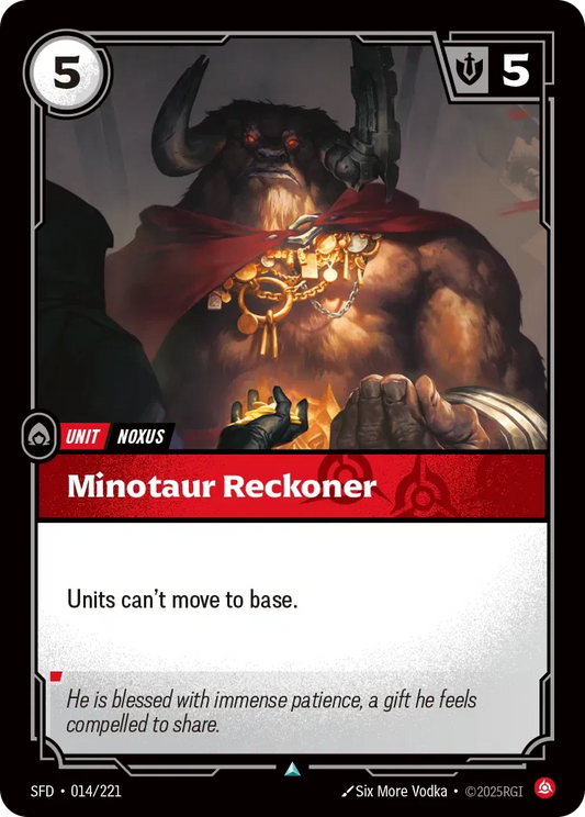 Minotaur Reckoner - Spiritforged 014/221 (Foil)