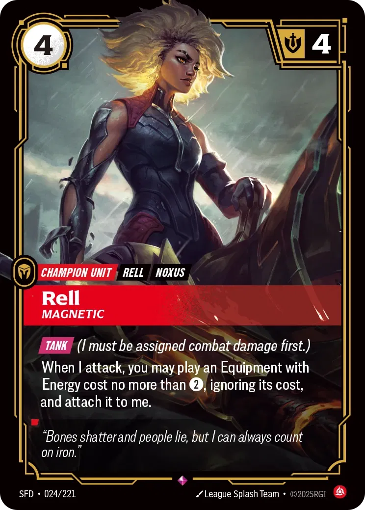 Rell - Magnetic - Spiritforged 024/221 (Foil)