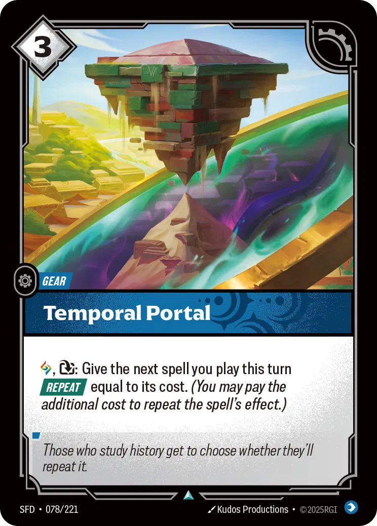 Temporal Portal - Spiritforged 078/221 (Foil)