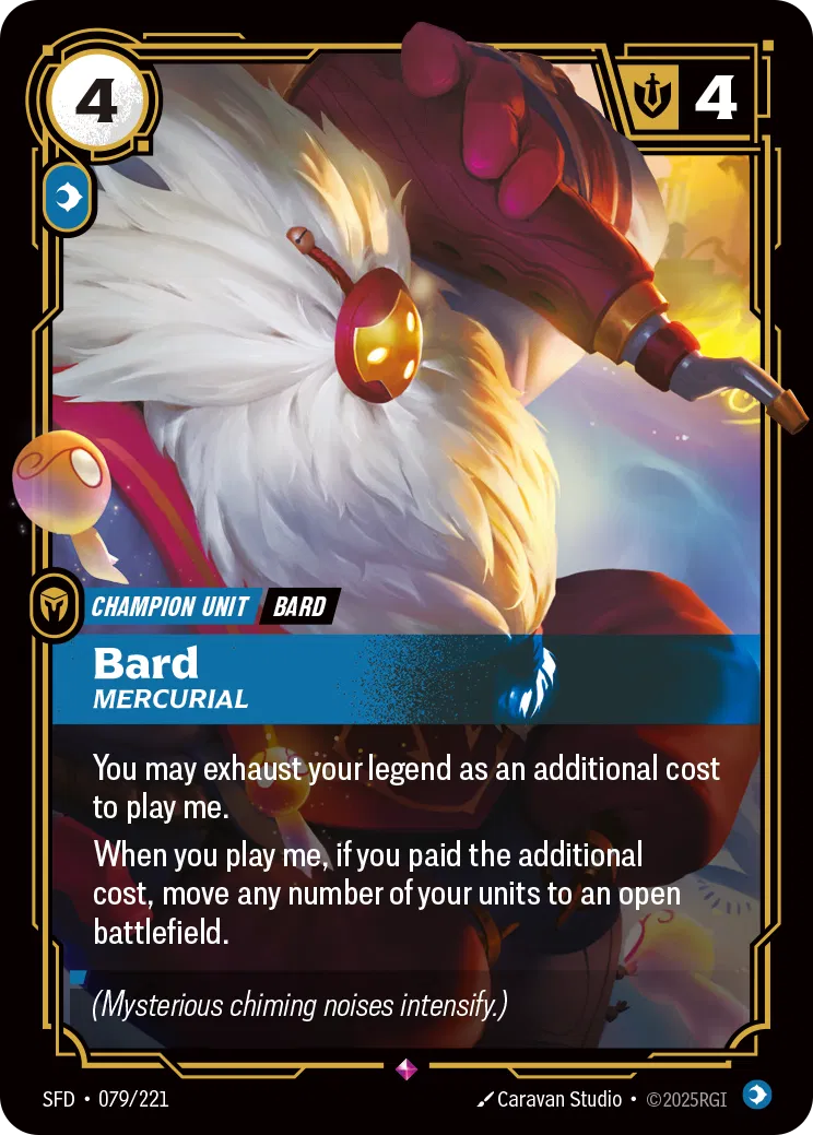 Bard - Mercurial - Spiritforged 079/221 (Foil)
