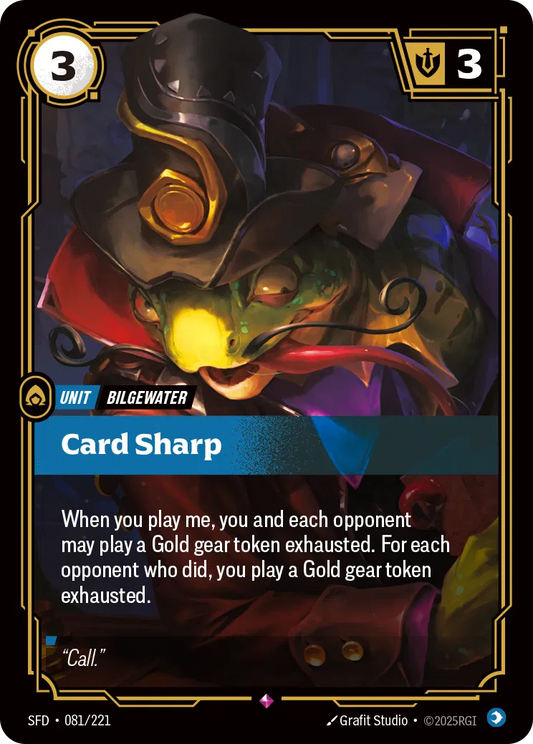 Card Sharp - SFD 081/221  (Foil)
