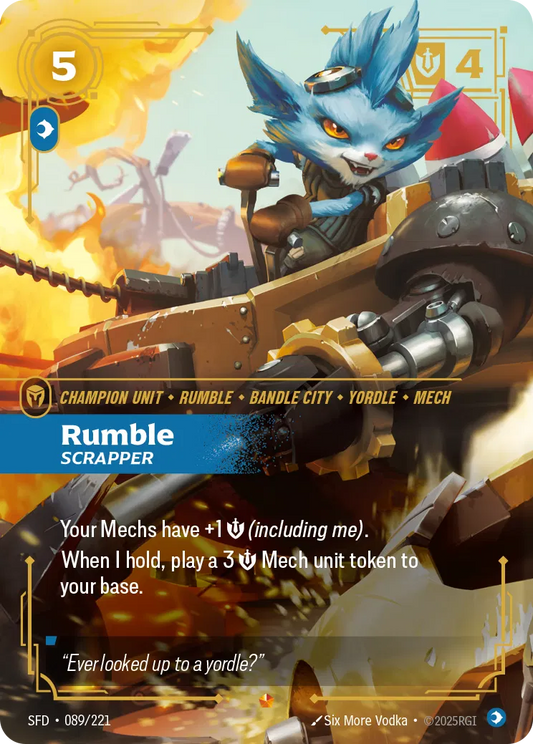 Rumble - Scrapper - Spiritforged 089/221 (Foil)