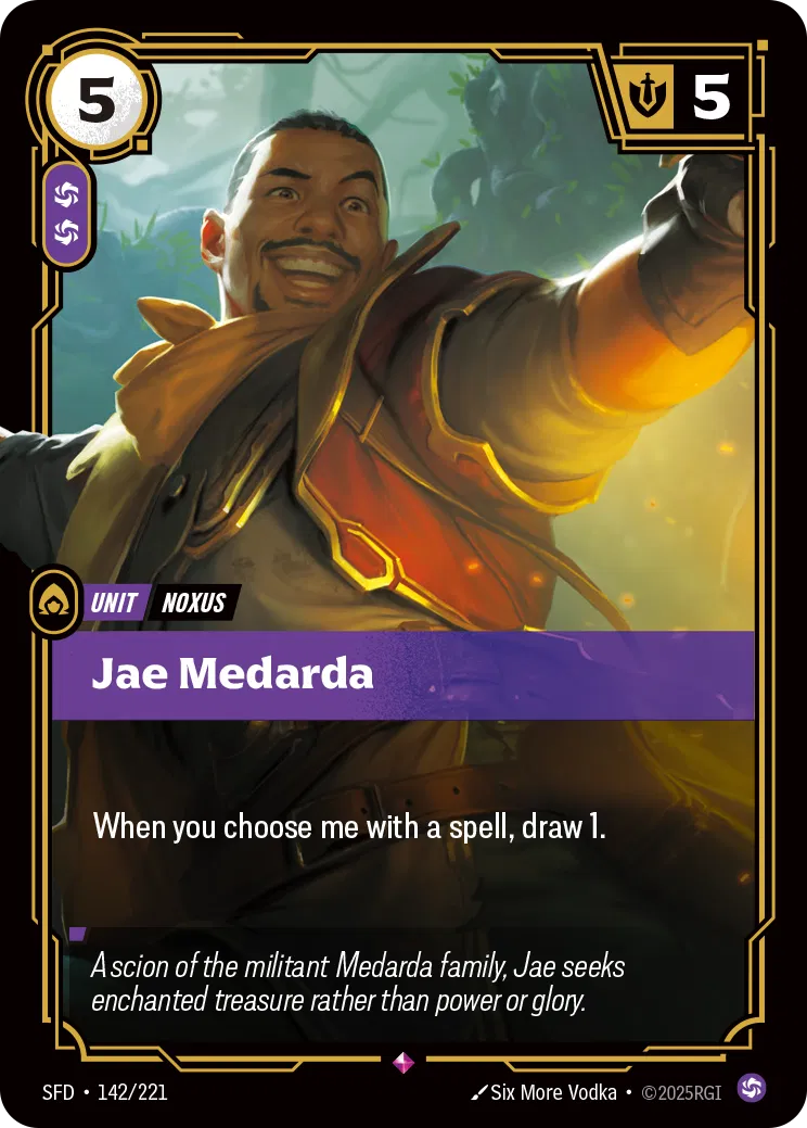 Jae Medarda - SFD 142/221  (Foil)