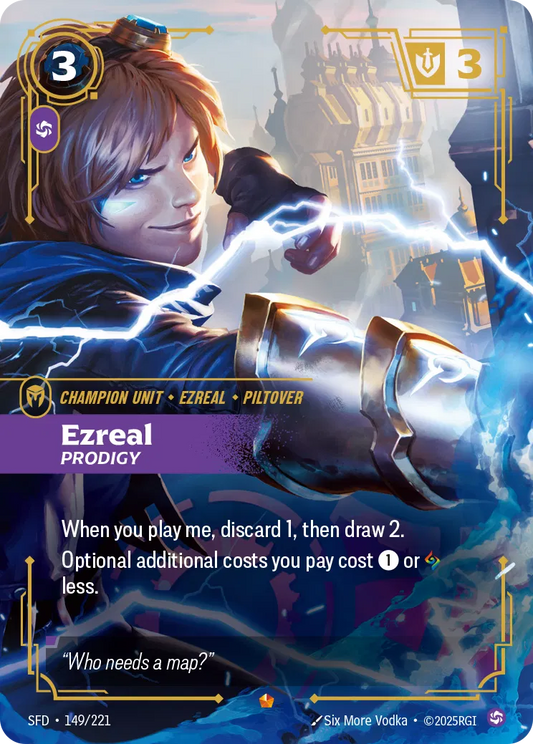 Ezreal - Prodigy - SFD 149/221  (Foil)