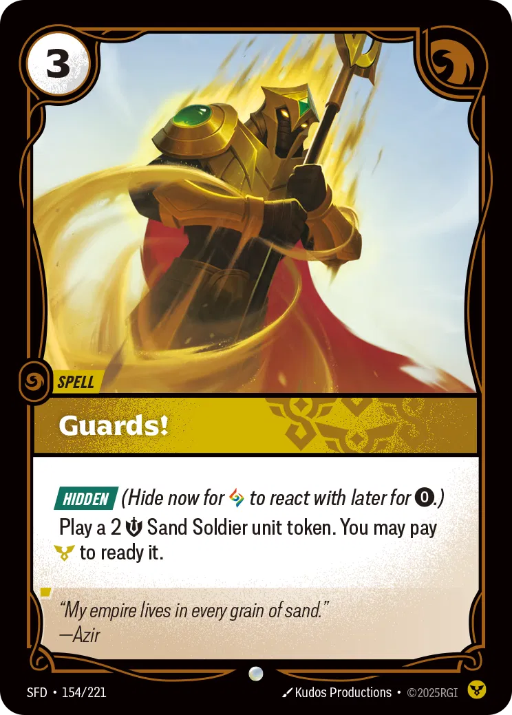 Guards! - Spiritforged 154/221 (Foil)