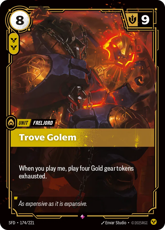 Trove Golem - SFD 174/221  (Foil)