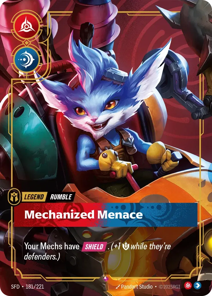 Rumble - Mechanized Menace - SFD 181/221  (Foil)
