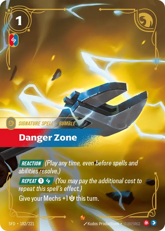 Danger Zone - SFD 182/221  (Foil)