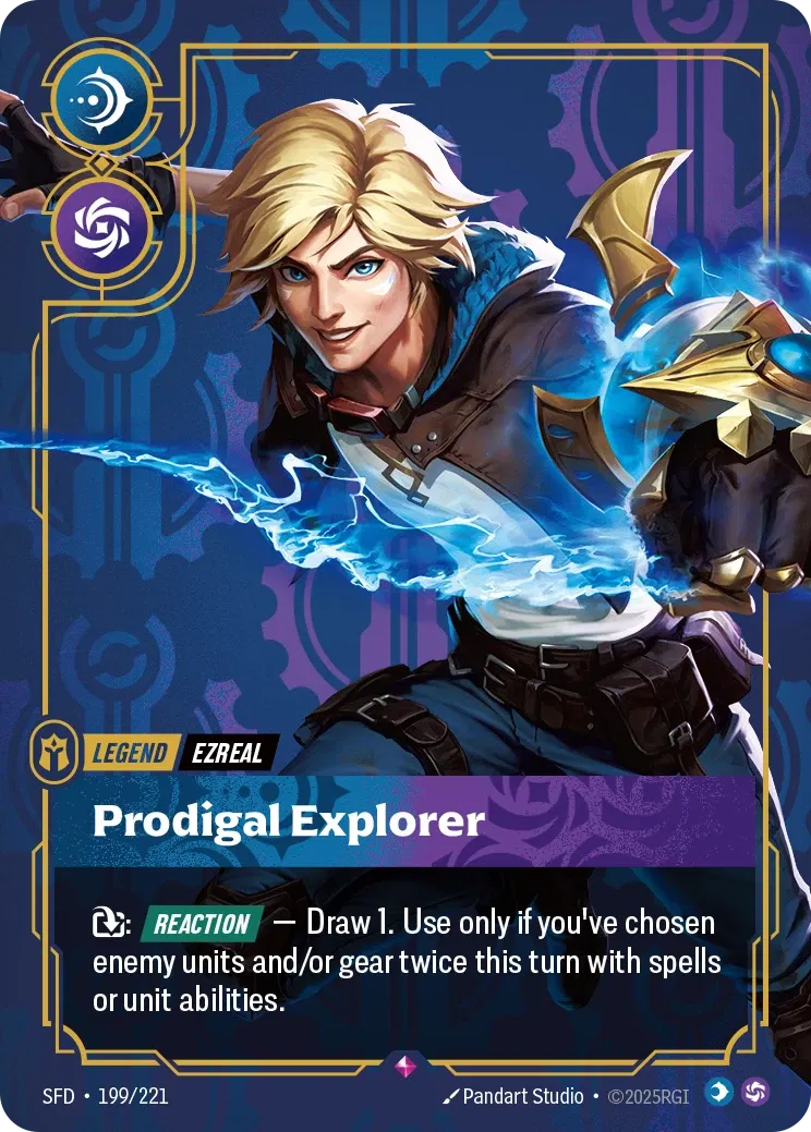 Ezreal - Prodigal Explorer - Spiritforged 199/221 (Foil)
