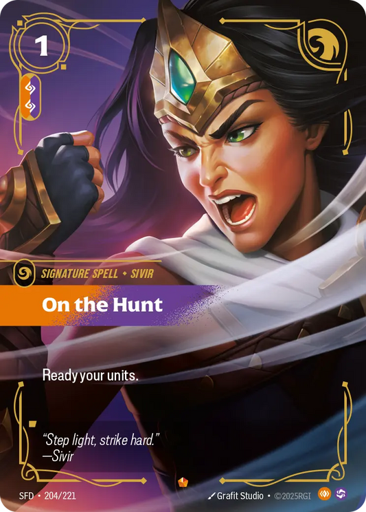 On the Hunt - SFD 204/221  (Foil)