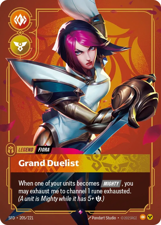 Fiora - Grand Duelist - SFD 205/221  (Foil)