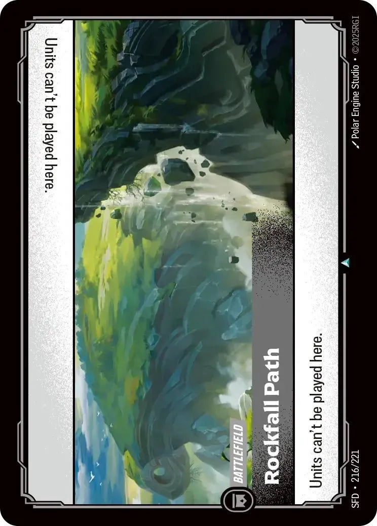 Rockfall Path - Spiritforged 216/221 (Foil)