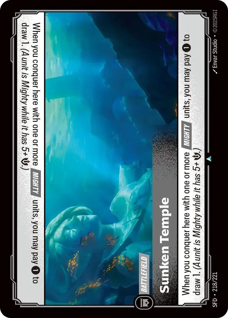 Sunken Temple - Spiritforged 218/221 (Foil)