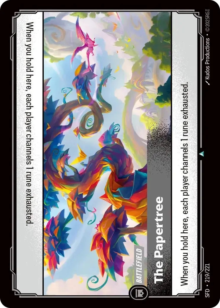 The Papertree - Spiritforged 219/221 (Foil)