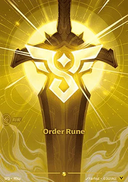 Order Rune (Alternate Art) - Unleashed R06a (Foil)