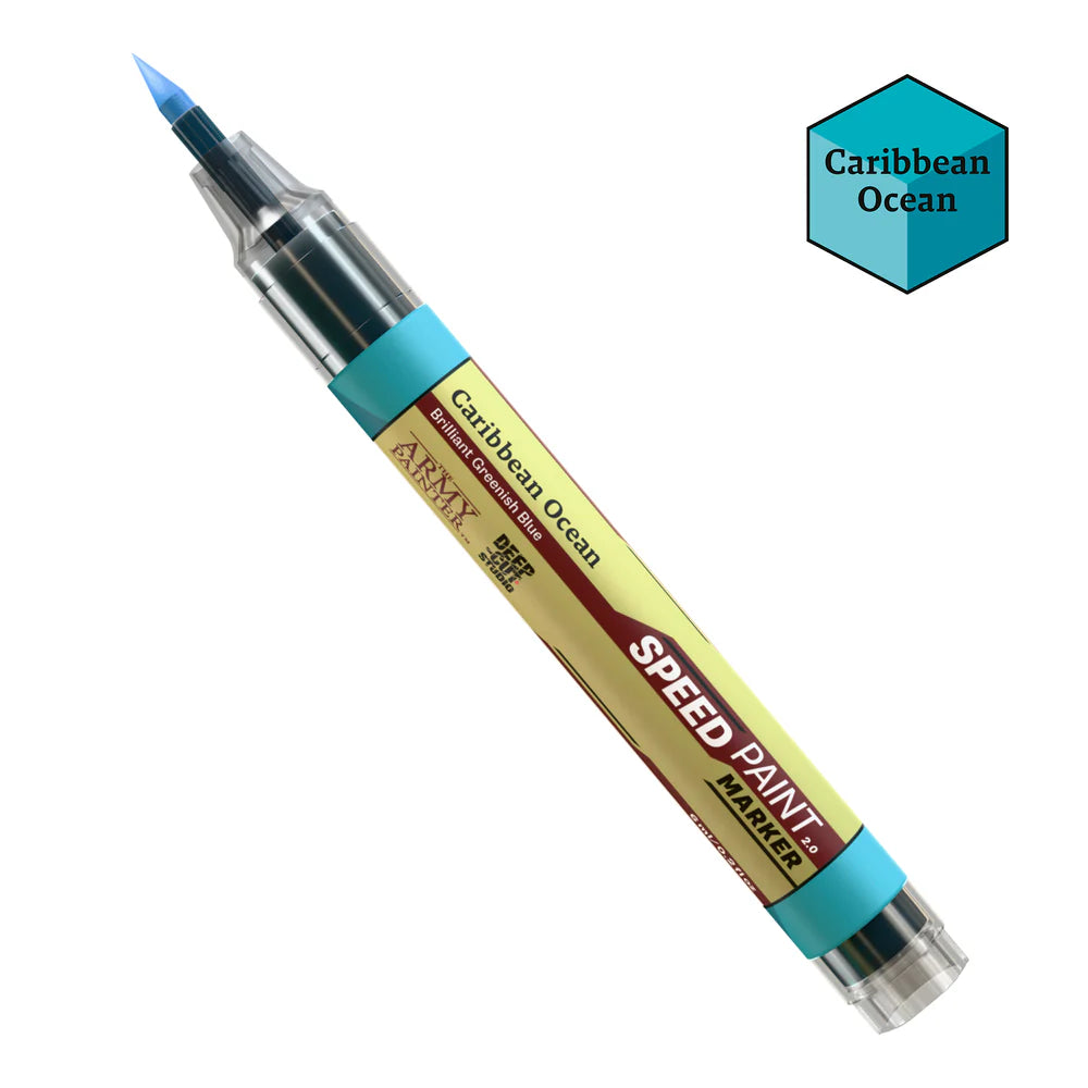 Army Painter Speedpaint Marker: Caribbean Ocean