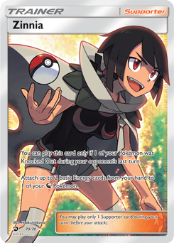 Zinnia (Full Art) - Dragon Majesty 70  (Foil)