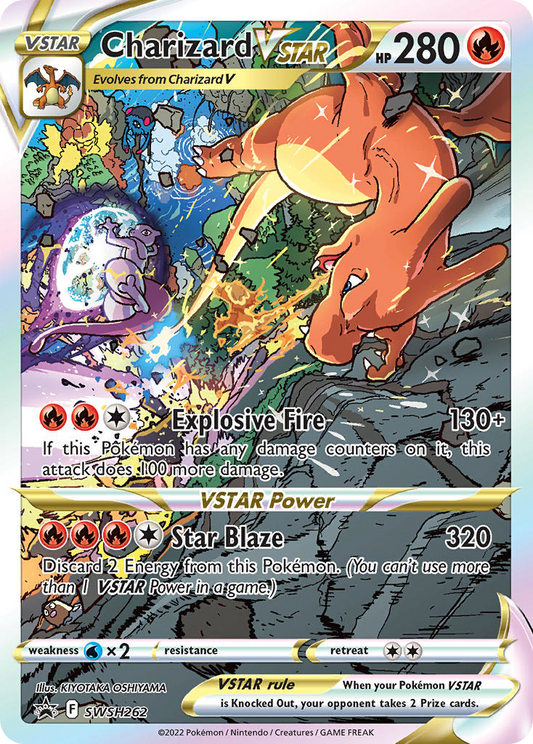 Charizard VSTAR - Sword & Shield Promo SWSH262 (Foil) - Near Mint
