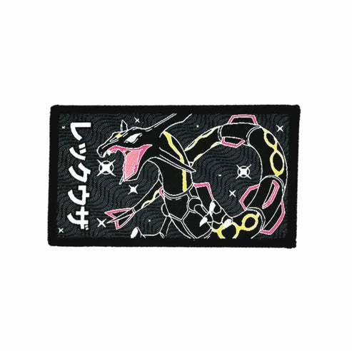 Shiny Rayquaza Rectangle Iron-on Patch