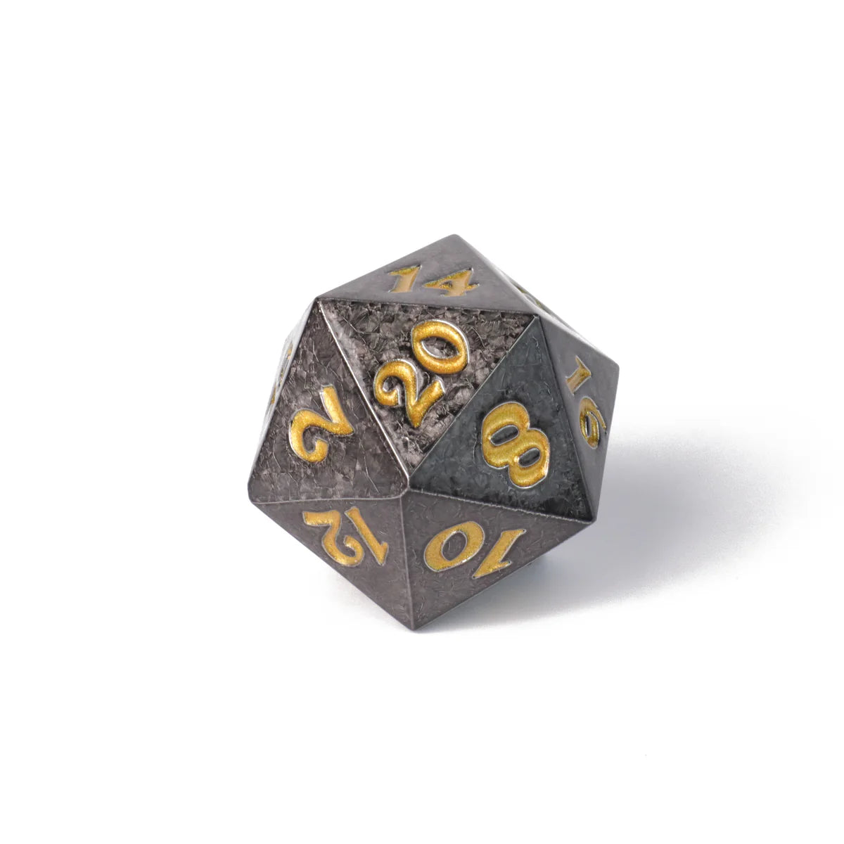 7pc RPG Set - Shadowlance with Gold - Die Hard Dice
