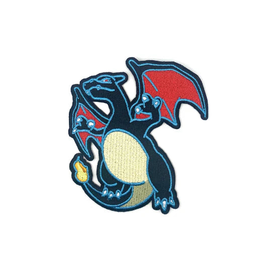 Shiny Charizard Die-Cut Iron- On Patch