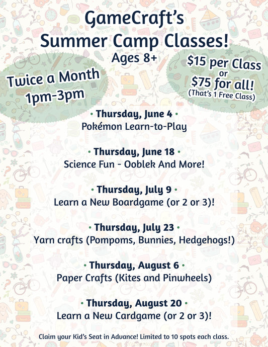 Summer Camp Classes