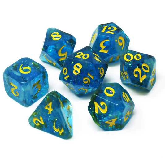 7pc RPG Set - Summer Court - Die Hard Dice