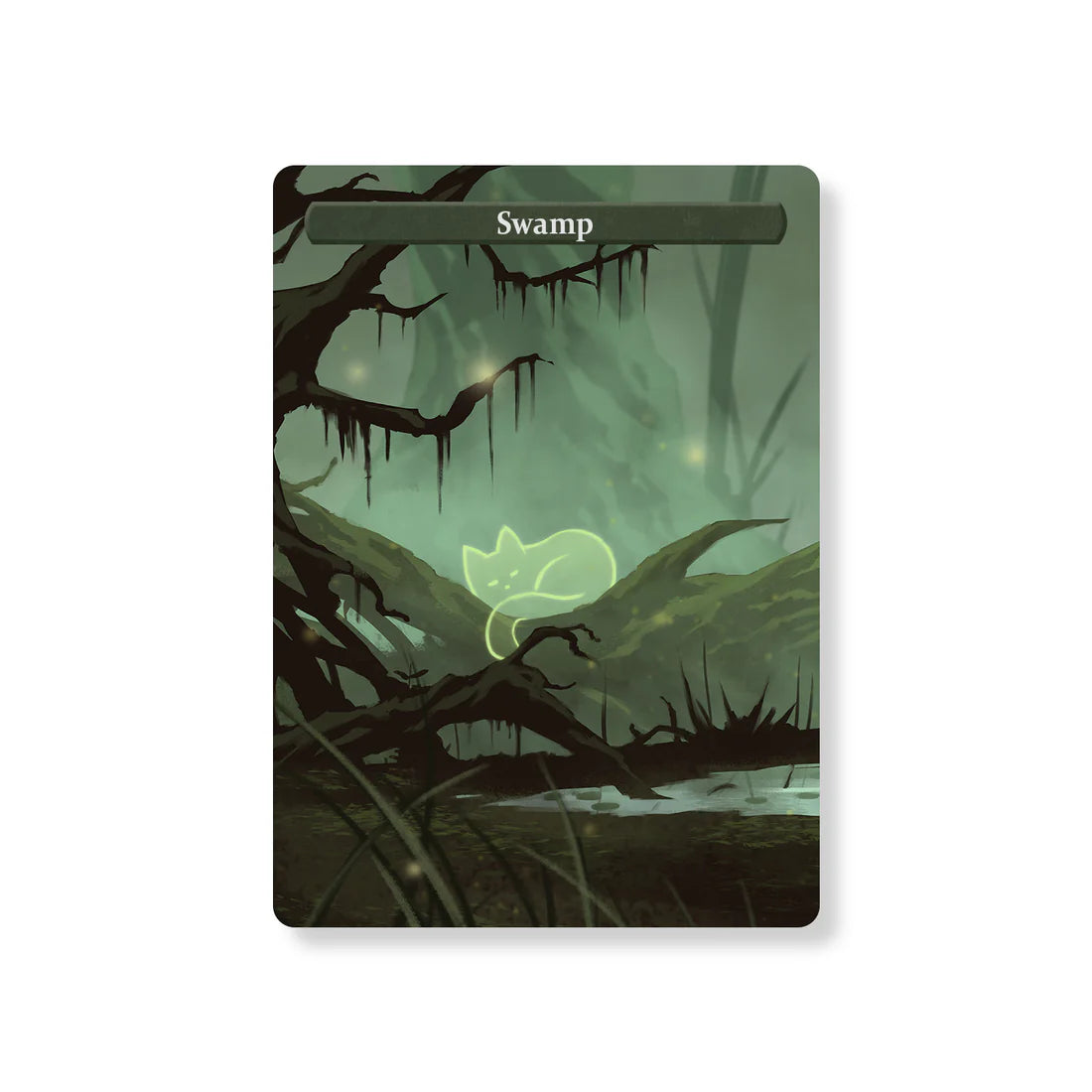 Caverns & Calicos Manacat Tokens & Proxies - Swamp Set