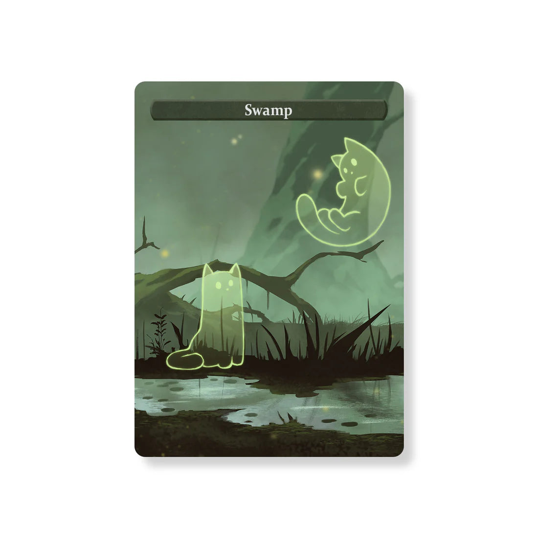 Caverns & Calicos Manacat Tokens & Proxies - Swamp Set