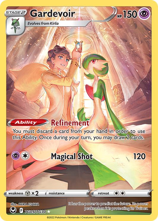 Gardevoir - Silver Tempest Trainer Gallery TG05/TG30 (Foil) - Near Mint