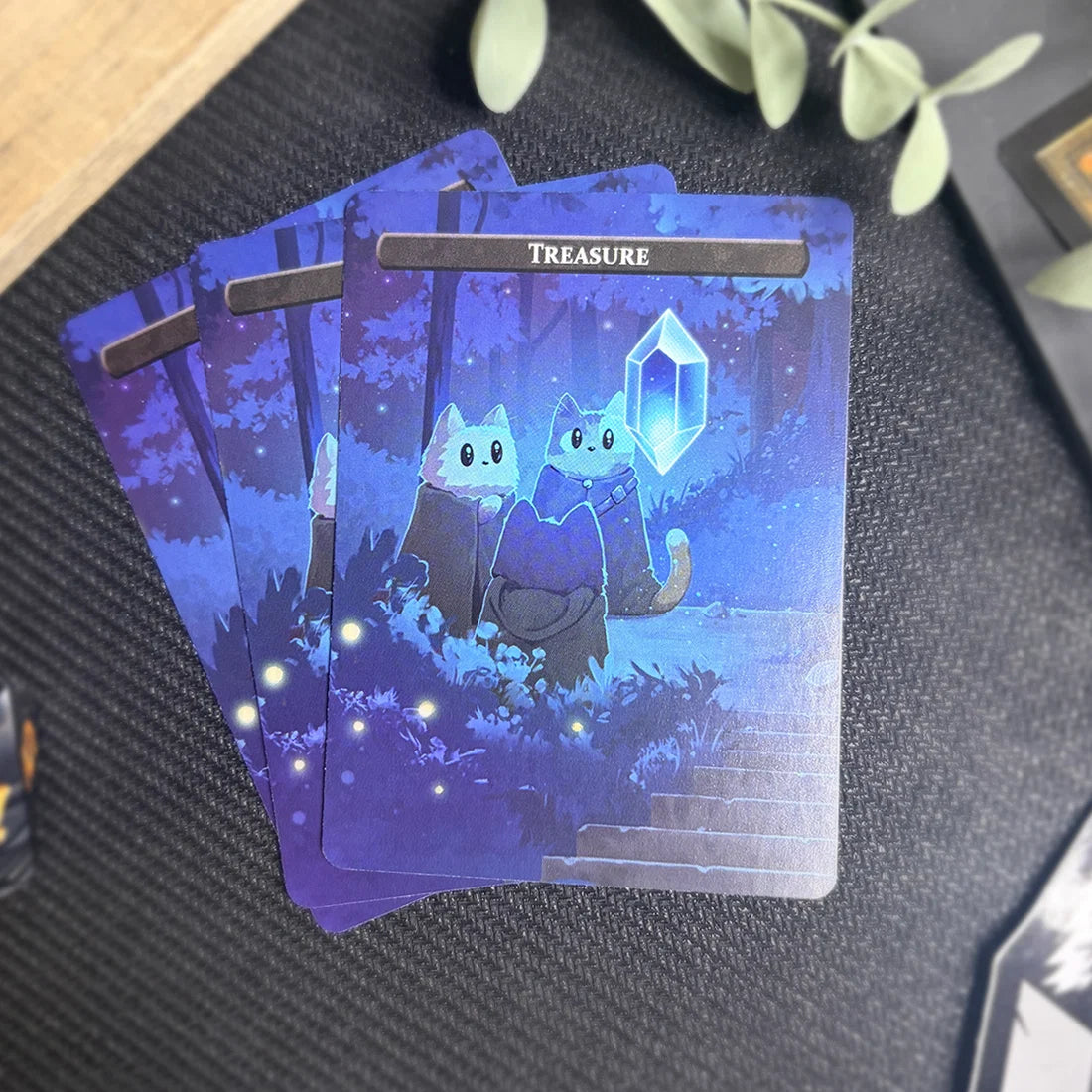 Caverns & Calicos Manacat Tokens & Proxies - Soldier & Treasure Token Set