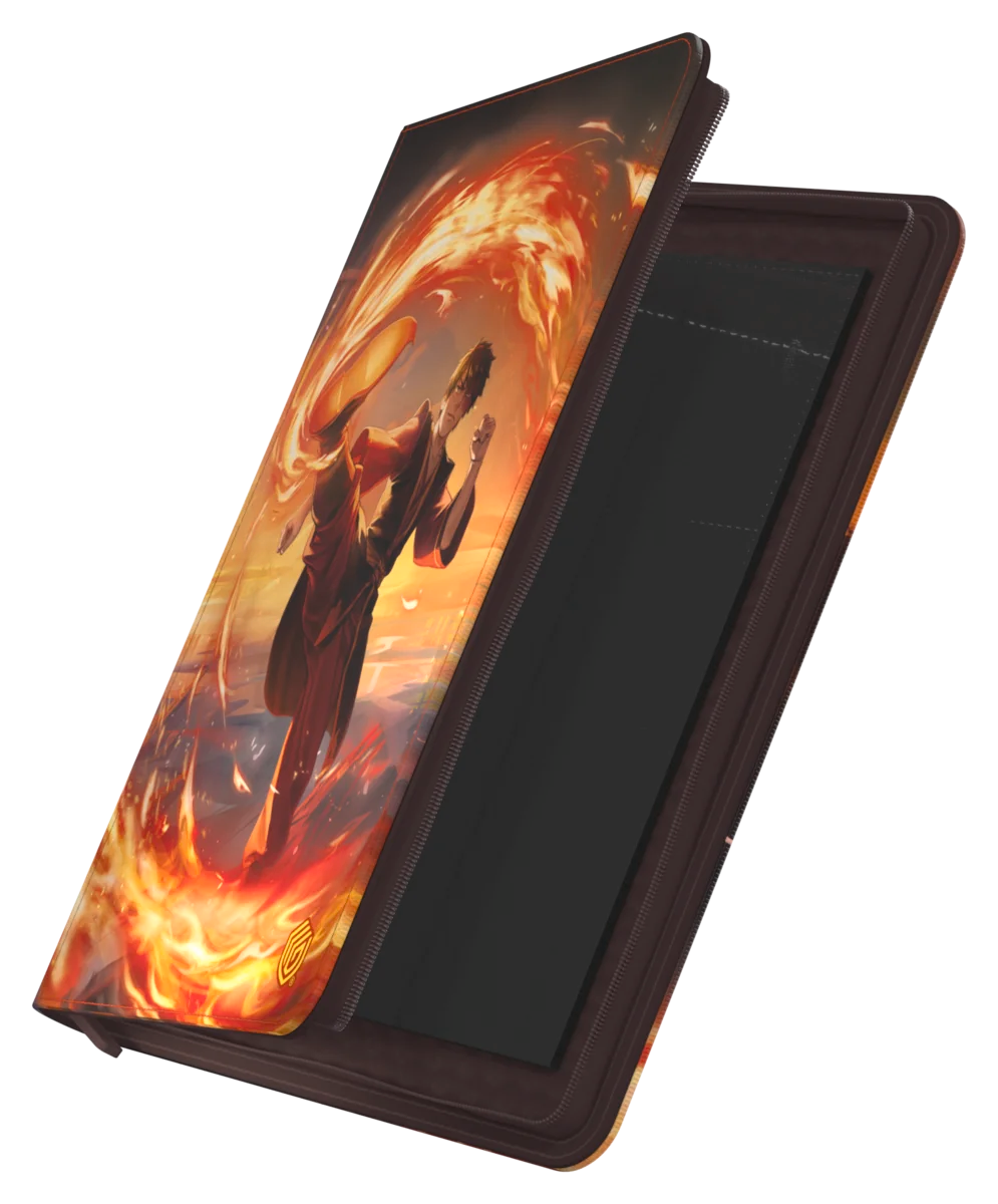 9-Pocket ZipFolio: Magic the Gathering: Avatar The Last Airbender - Zuko