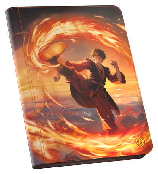 9-Pocket ZipFolio: Magic the Gathering: Avatar The Last Airbender - Zuko