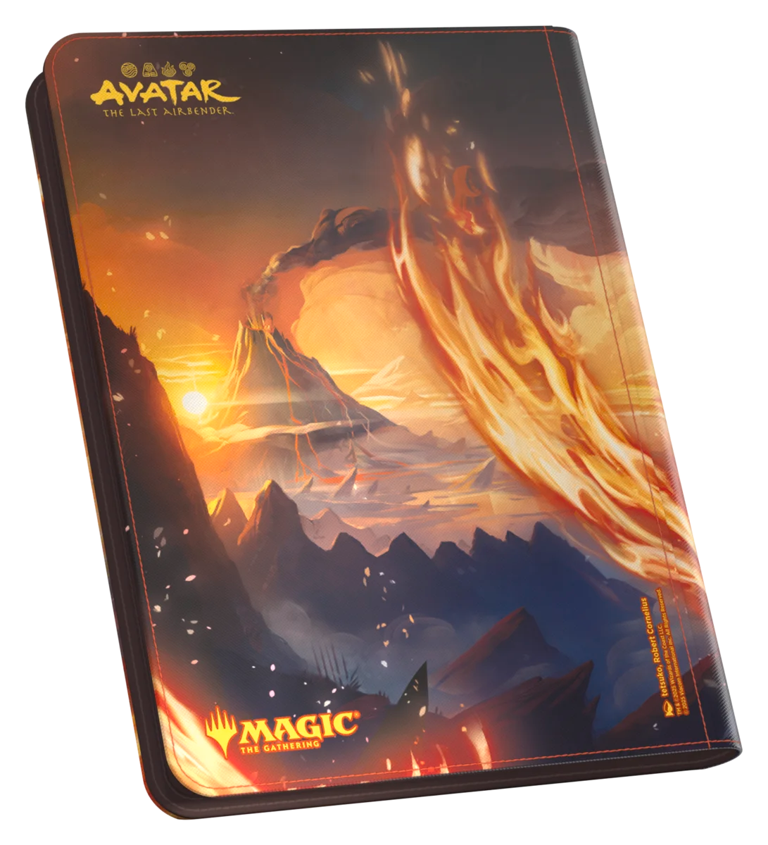 9-Pocket ZipFolio: Magic the Gathering: Avatar The Last Airbender - Zuko