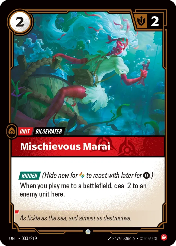 Mischevious Marai - Unleashed 003/219