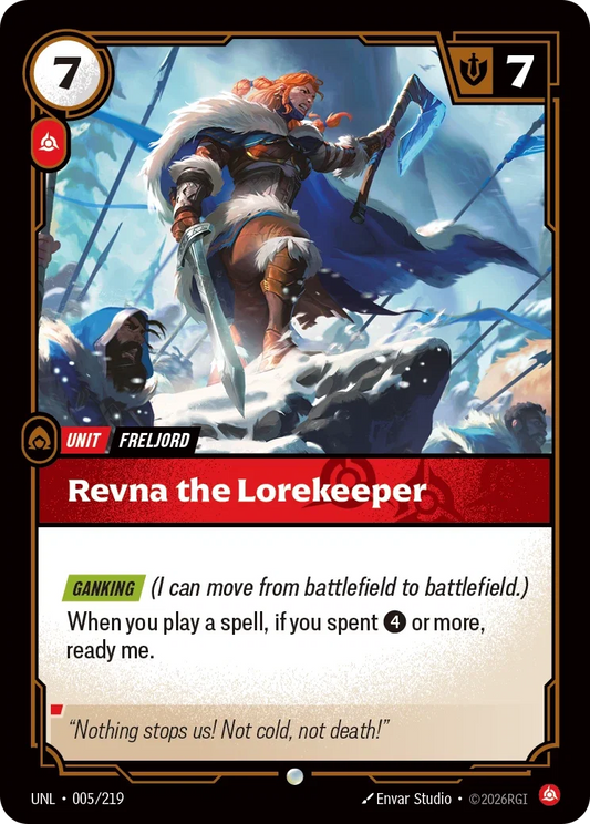 Revna the Lorekeeper - Unleashed 005/219