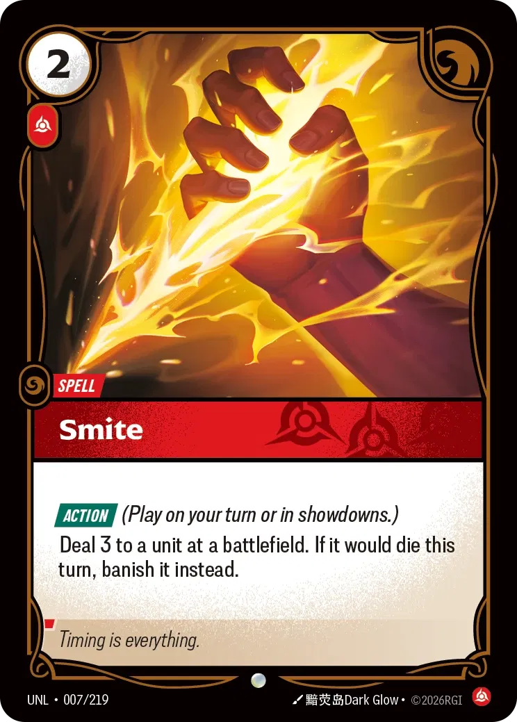 Smite - Unleashed 007/219 (Foil)
