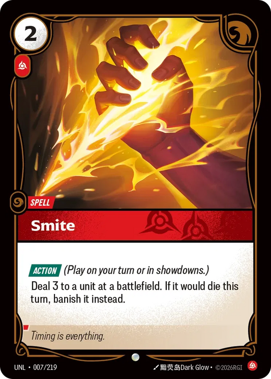 Smite - Unleashed 007/219 (Foil)