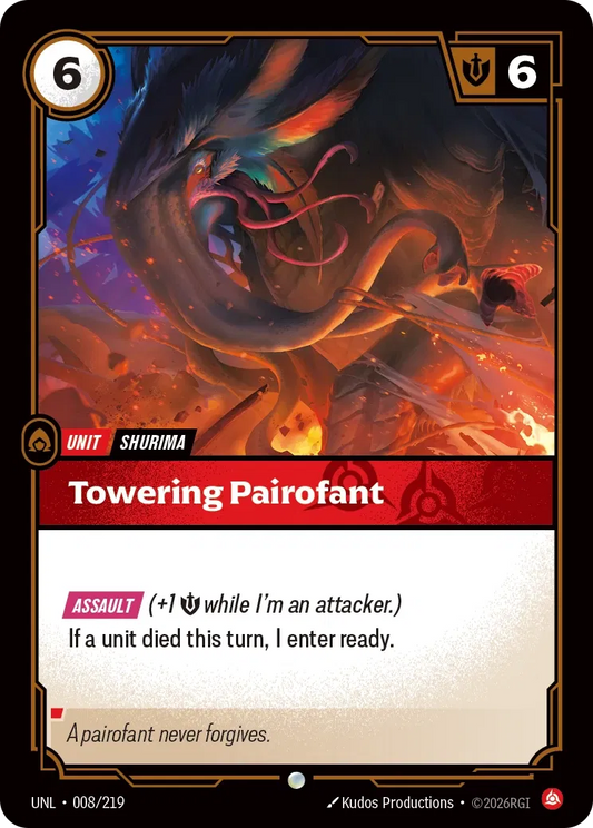 Towering Pairofant - Unleashed 008/219