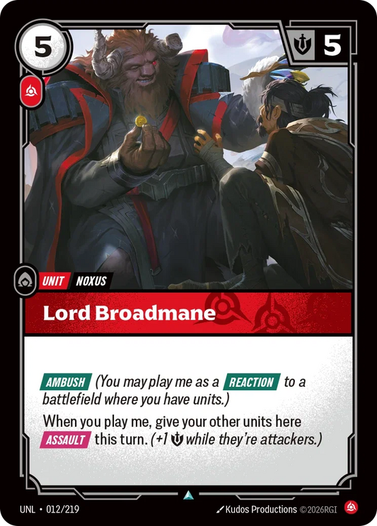 Lord Broadmane - Unleashed 12