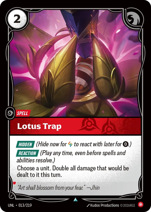Lotus Trap - Unleashed 013/219 (Foil)