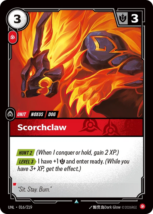 Scorchclaw - Unleashed 016/219