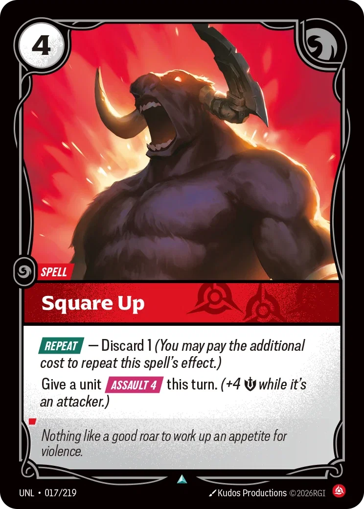 Square Up - Unleashed 017/219 (Foil)