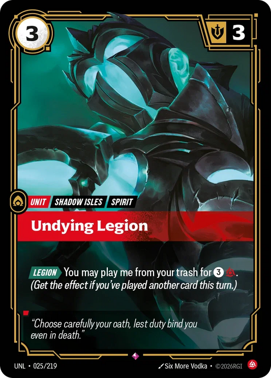Undying Legion - Unleashed 25 (Foil)