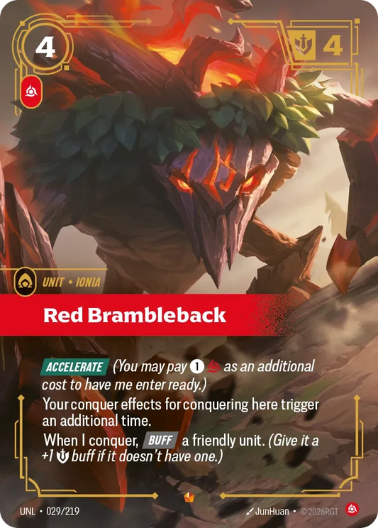 Red Brambleback - Unleashed 29 (Foil)