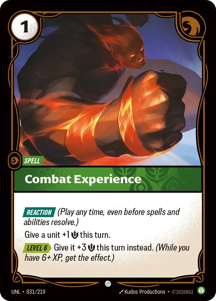 Combat Experience - Unleashed 31