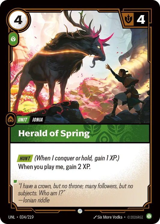 Herald of Spring - Unleashed 034/219