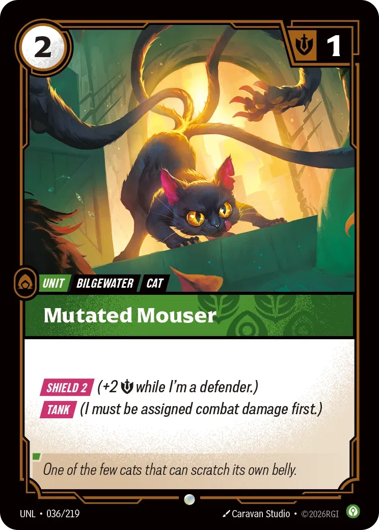 Mutated Mouser - Unleashed 036/219 (Foil)
